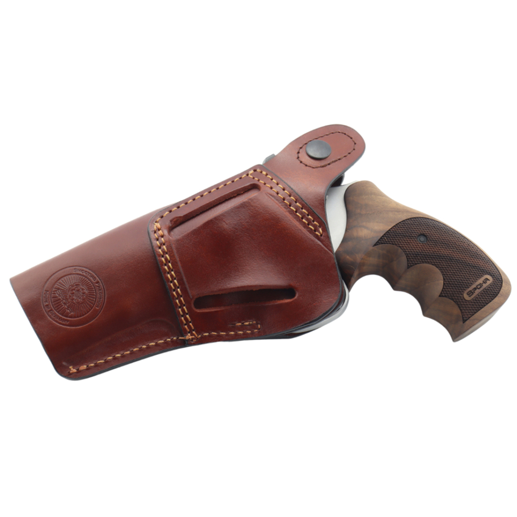 Crossfire Elite The Stealth X-Frame Revolver Holster – Low Profile, Ambidextrous, Fits 4-Inch Revolvers