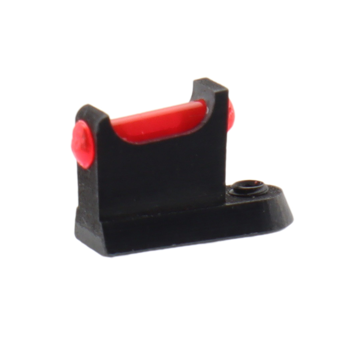TB Accessories Gold Aluminum Front & Rear Sight Set With Red Fiber Optic For Glock Handguns